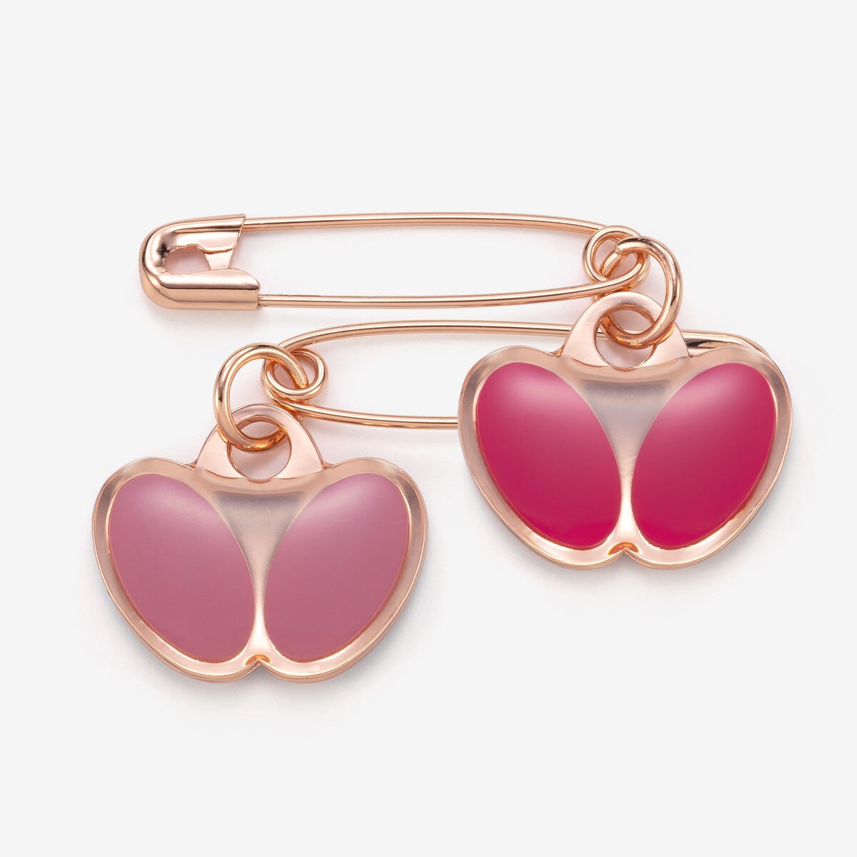 Butterfly Table Tennis Lemiddle Safety Pin - Coral Pink